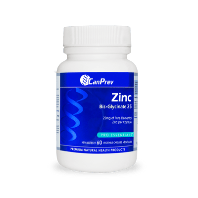 Canprev Zinc Bis-Glycinate 25 (240 VCaps)