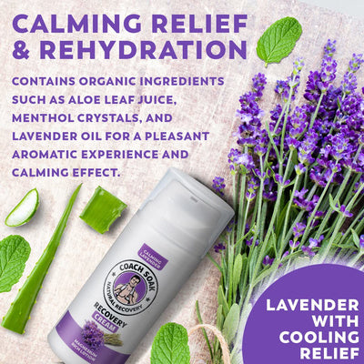 Coach Soak RECOVERY CREAM LAVENDER