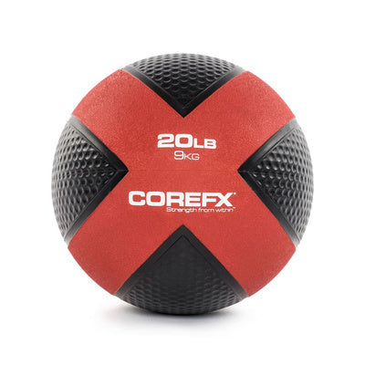 CoreFX RUBBER MEDICINE BALL 20 LBS