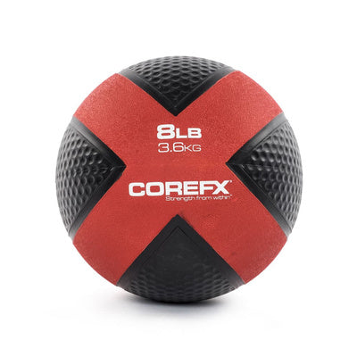 CoreFX RUBBER MEDICINE BALL 8 LBS
