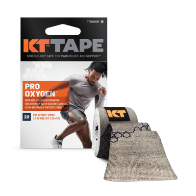 KT TAPE PRO OXYGENE SYNTHETIC TITANIUM