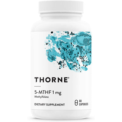 Thorne Research 5-MTHF 1 mg Methylfolate (60 Capsules)
