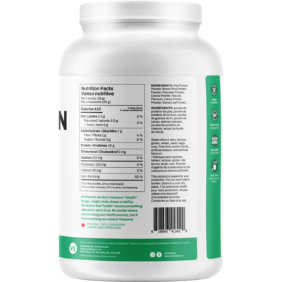 Vitasave Vegan Protein - Chocolate (750 g)