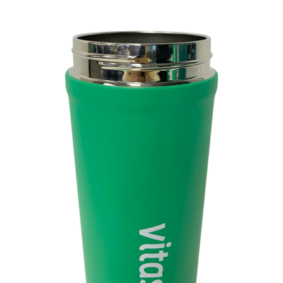 Vitasave Stainless Steel Sport Shaker Bottle - Emerald Green (850 mL)