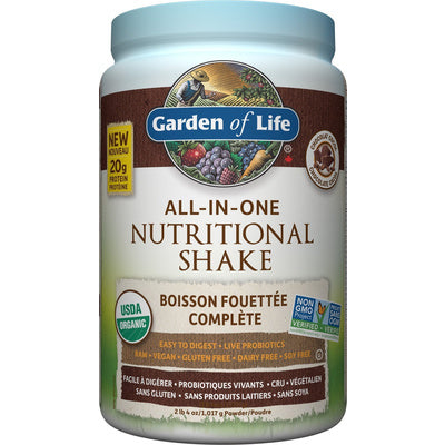 Garden of Life All In One Nutritional Shake - Chocolate (2 lbs)