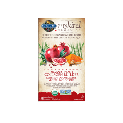 Garden of Life mykind Organics Plant Collagen Builder (60 Tablets)