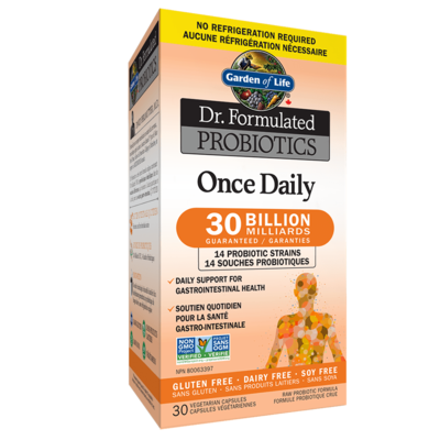 Garden of Life Dr. Formulated Probiotics Once Daily 30 Billion Shelf-Stable (30 VCaps)