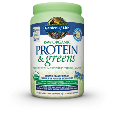 Garden of Life Raw Organic Protein & Greens - Vanilla (550 g)