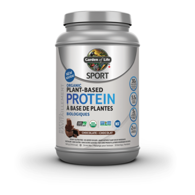 Garden of Life Sport Organic Plant-Based Protein - Chocolate (840 g)