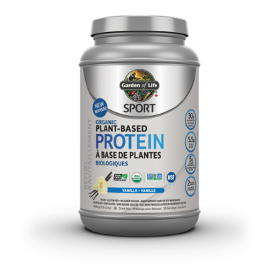 Garden of Life Sport Organic Plant-Based Protein - Vanilla (806 g)