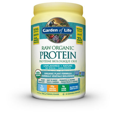 Garden of Life Raw Organic Protein - Unflavoured (568 g)