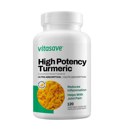Vitasave Turmeric High Potency (120 VCaps)