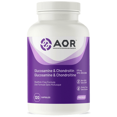 AOR Glucosamine & Chondroitin 675 mg (120 Capsules)