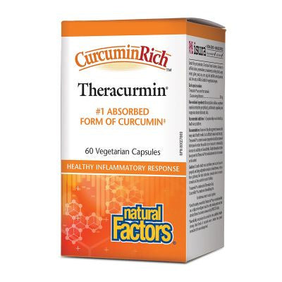 Natural Factors CurcuminRich Curcumin Theracurmin (60 VCaps)