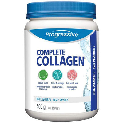 Progressive Complete Collagen with Vitamin C - Unflavoured (500 g)