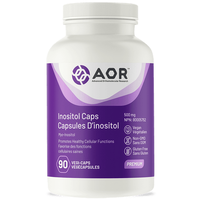 AOR Inositol Caps 500 mg (90 VCaps)
