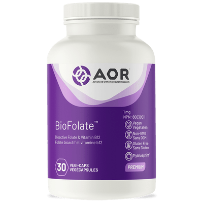 AOR BioFolate (30 VCaps)