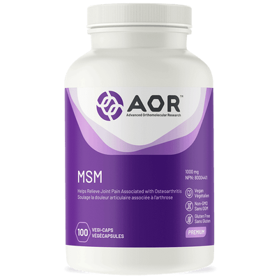 AOR MSM 1000 mg (100 VCaps)