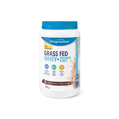 Progressive Grass Fed Whey + Collagen & MCT - Natural Chocolate (700 g)