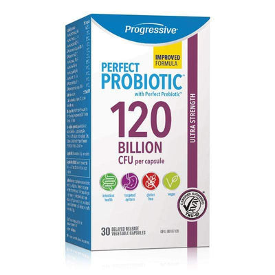 Progressive Perfect Probiotic Ultra Strength 120 Billion CFU (30 VCaps)