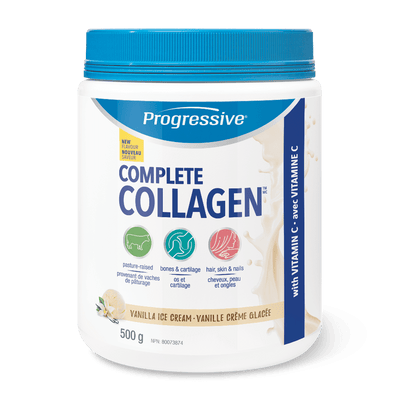 Progressive Complete Collagen with Vitamin C - Vanilla Ice Cream (500 g)