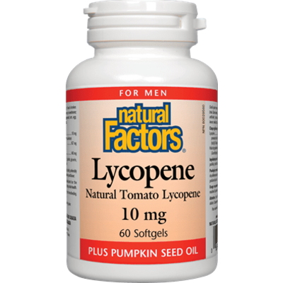 Natural Factors Lycopene 10 mg (60 Softgels)