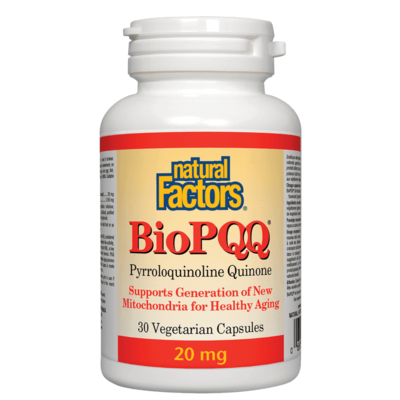 Natural Factors BioPQQ 20 mg (30 VCaps)