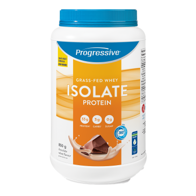 Progressive Grass-Fed Whey Isolate Protein - Chocolate Velvet (850 g)