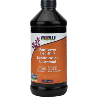 NOW Sunflower Lecithin (473 mL)