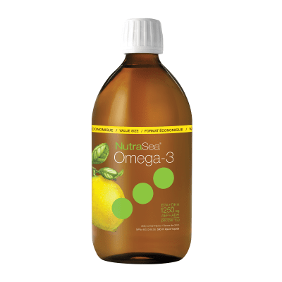 NutraSea Omega-3 1250 mg - Lemon (500 mL)