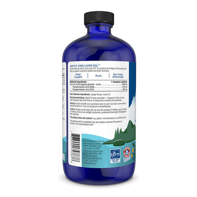 Nordic Naturals Arctic Cod Liver Oil - Orange (473 mL)