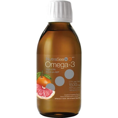 NutraSea HP +D Omega-3 High EPA 1500 mg - Grapefruit Tangerine 200ml