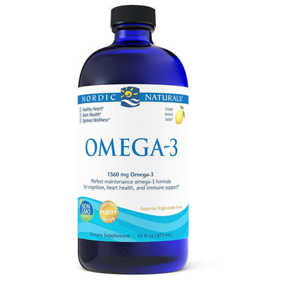 Nordic Naturals Omega-3 1600 mg - Lemon (473 mL )