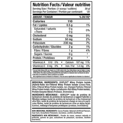 ALLMAX IsoFlex Pure Whey Protein Isolate - Chocolate (2 lbs)