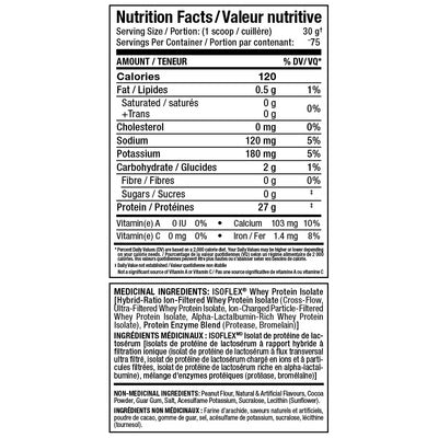 ALLMAX IsoFlex Pure Whey Protein Isolate - Chocolate Peanut Butter (2 lbs)