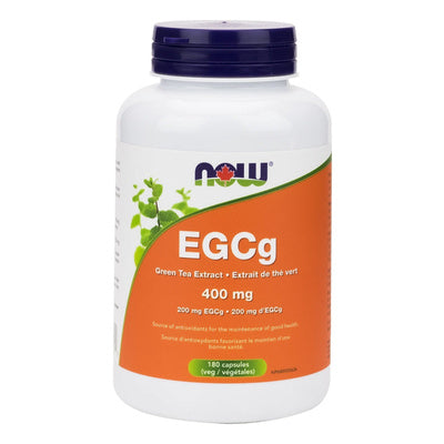 NOW EGCg Green Tea Extract 400 mg (180 VCaps)