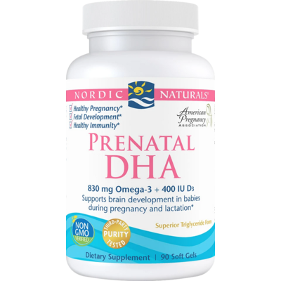 Nordic Naturals Prenatal DHA (90 Softgels)