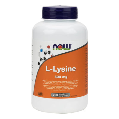 NOW L-Lysine 500 mg (250 Tablets)