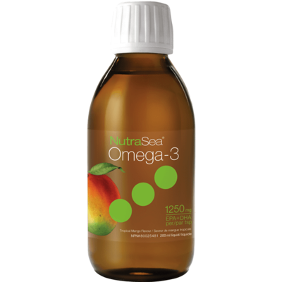 NutraSea Omega-3 1250 mg - Tropical Mango (200 mL)