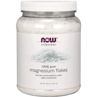 NOW Magnesium Flakes (3.37 lbs)