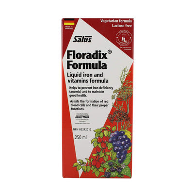 Salus Floradix Lactose-Free Liquid Formula (250 mL)