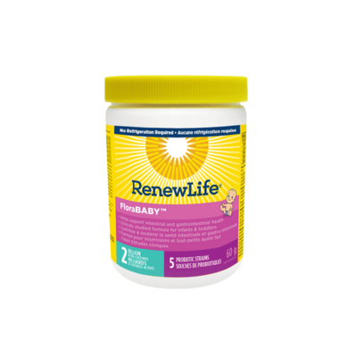 Renew Life FloraBABY Probiotic Powder - Shelf Stable (60 g)