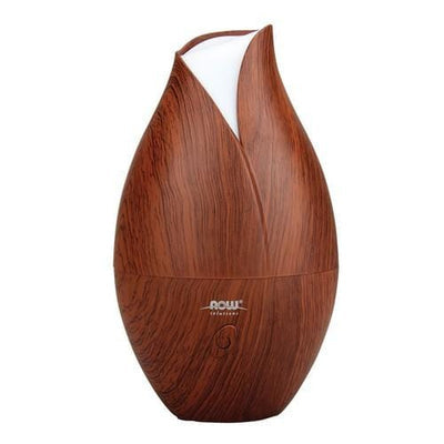 NOW Ultrasonic Faux Wood Grain Oil Diffuser (1 Diffuser)