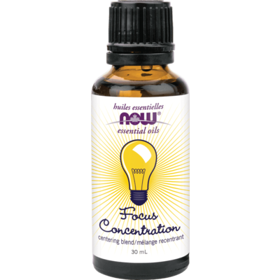 NOW Focus Concentration Oil Blend (30 mL)