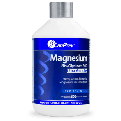 CanPrev Magnesium Bis-Glycinate 300 Ultra Gentle (500 mL)