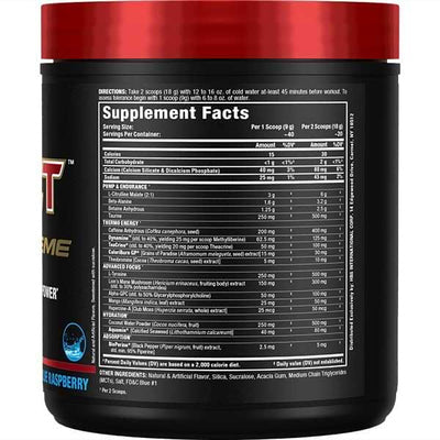 ALLMAX Impact Igniter Xtreme Pre-Workout - Blue Raspberry (360 g)
