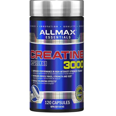ALLMAX Creatine 3000 (120 Capsules)
