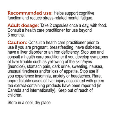 Genuine Health Clear Focus with Lion's Mane Mushroom (60 Capsules)