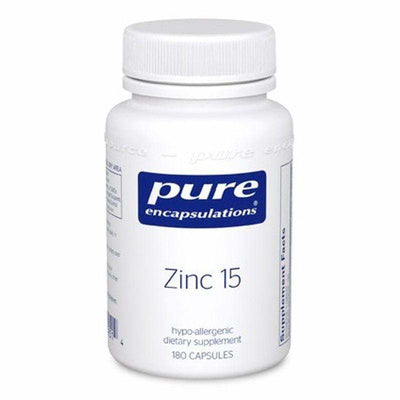 Pure Encapsulations Zinc 15 (180 VCaps)