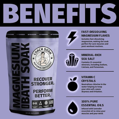 Coach Soak BATH SOAK FLAKES LAVENDER